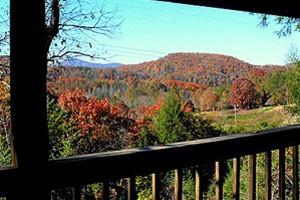 Fall colors of the mountains